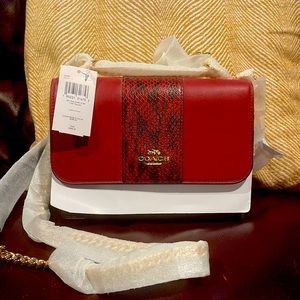 Coach Klare handbag with chain.